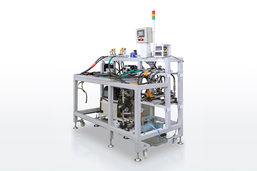 スイベルジョイントバルブ 油圧検査装置